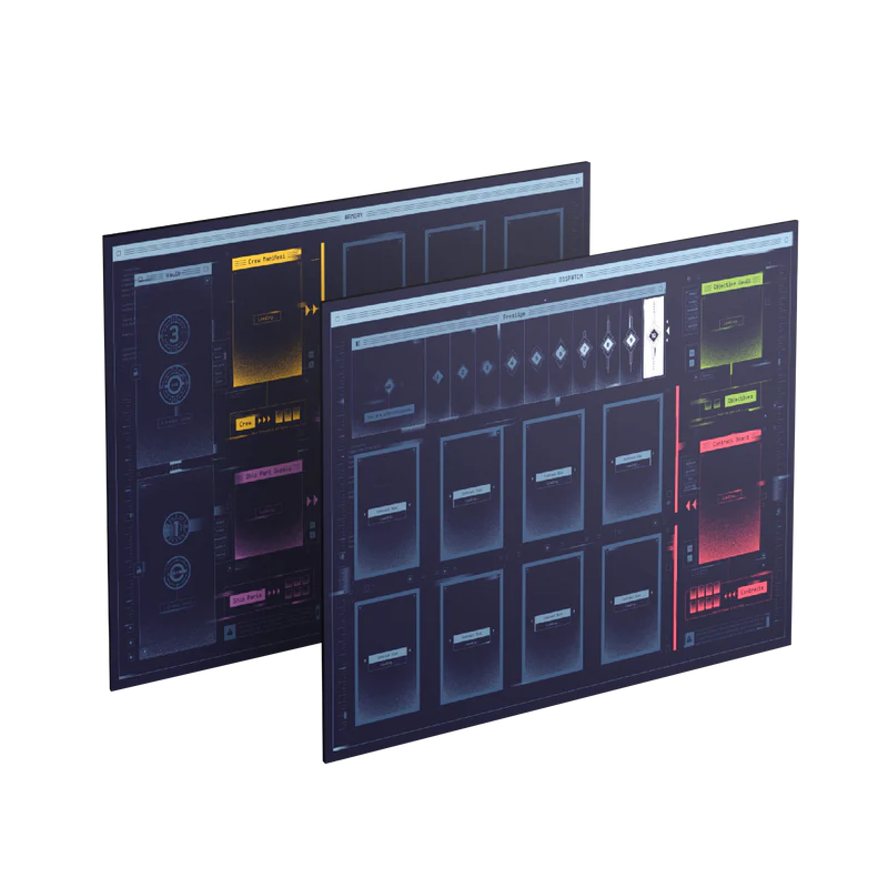 MOONRAKERS: PLATINUM ARMORY & DISPATCH MATS