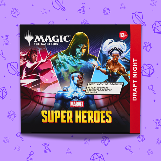 MAGIC THE GATHERING MARVEL SUPER HEROES DRAFT NIGHT BOX PREORDER