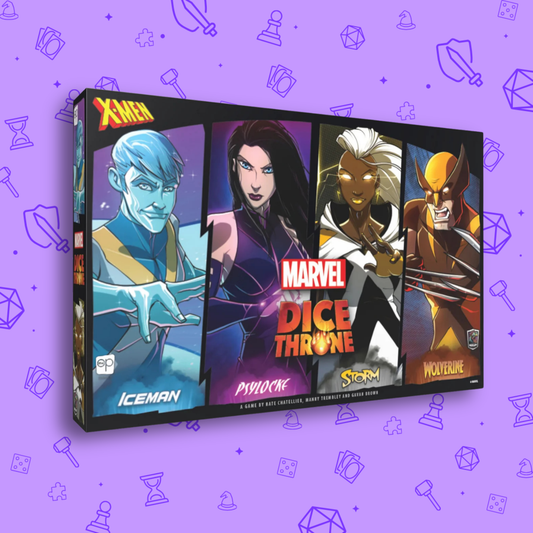 DICE THRONE MARVEL XMEN (ICEMAN PSYLOCKE STORM WOLVERINE)