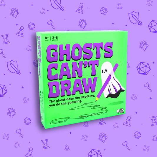 GHOSTS CAN'T DRAW