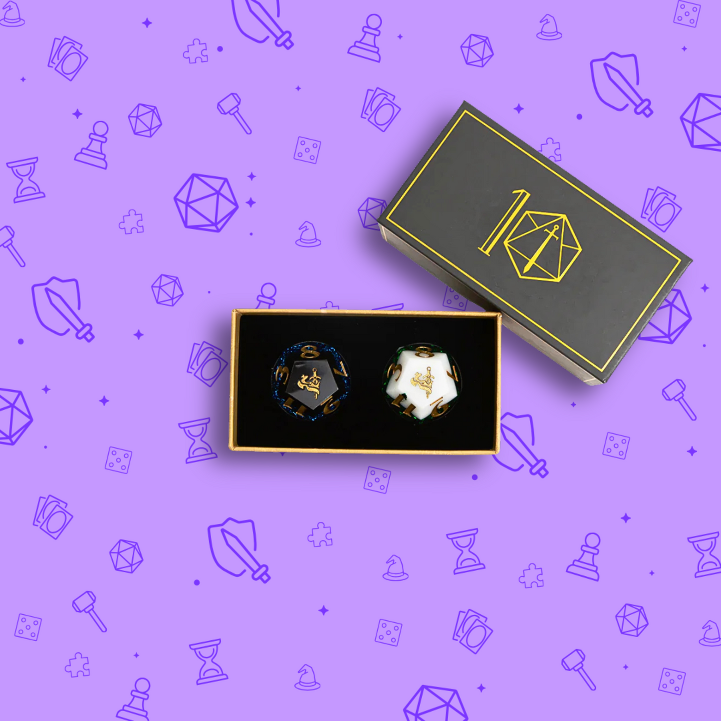 CRITICAL ROLE DAGGERHEART DICE 10 YEAR ANNIVERSARY LIVE SHOW SET