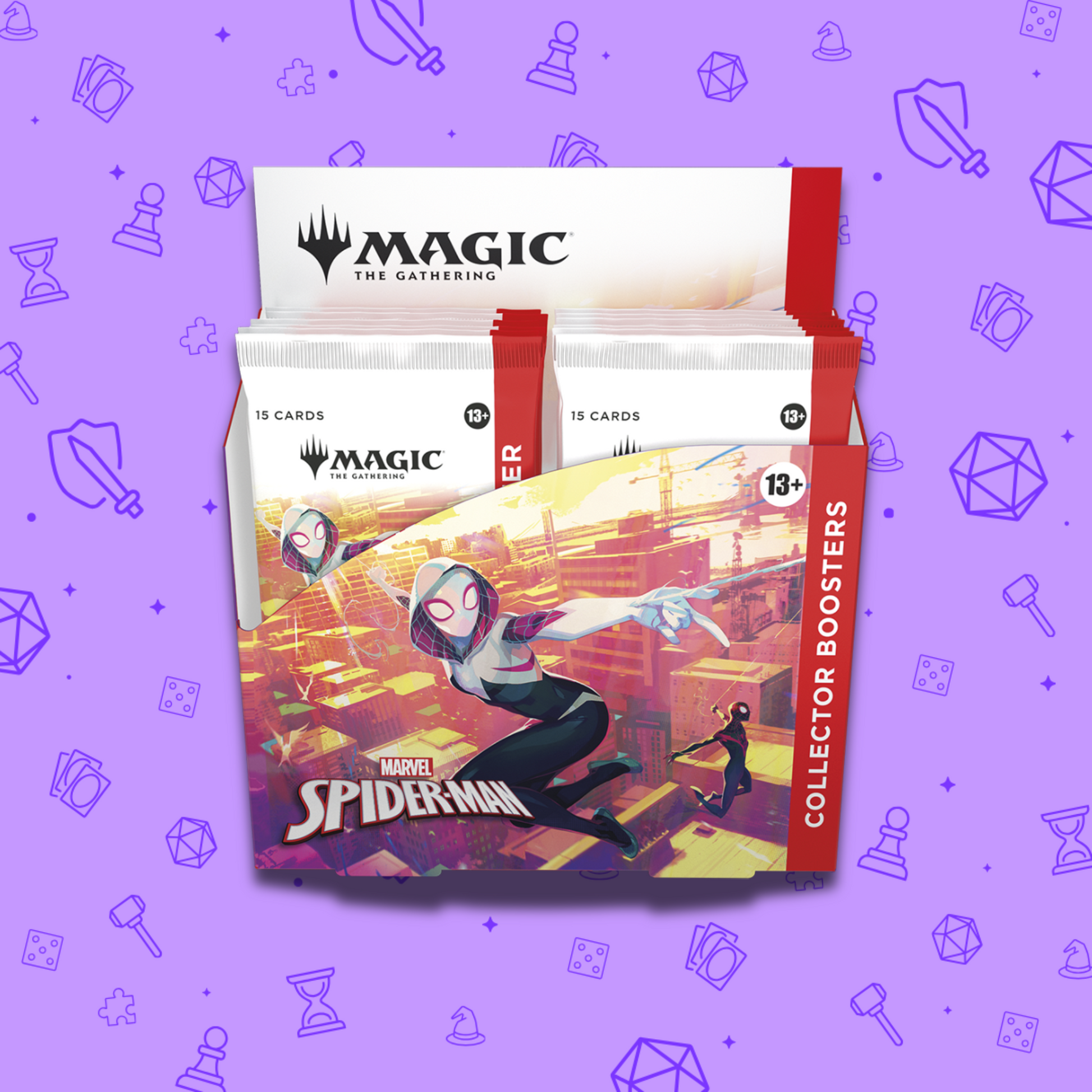MAGIC THE GATHERING MARVEL'S SPIDER-MAN COLLECTOR BOOSTER BOX Games and Stuff MAGIC THE GATHERING MARVEL'S SPIDER-MAN COLLECTOR BOOSTER BOX Games and Stuff