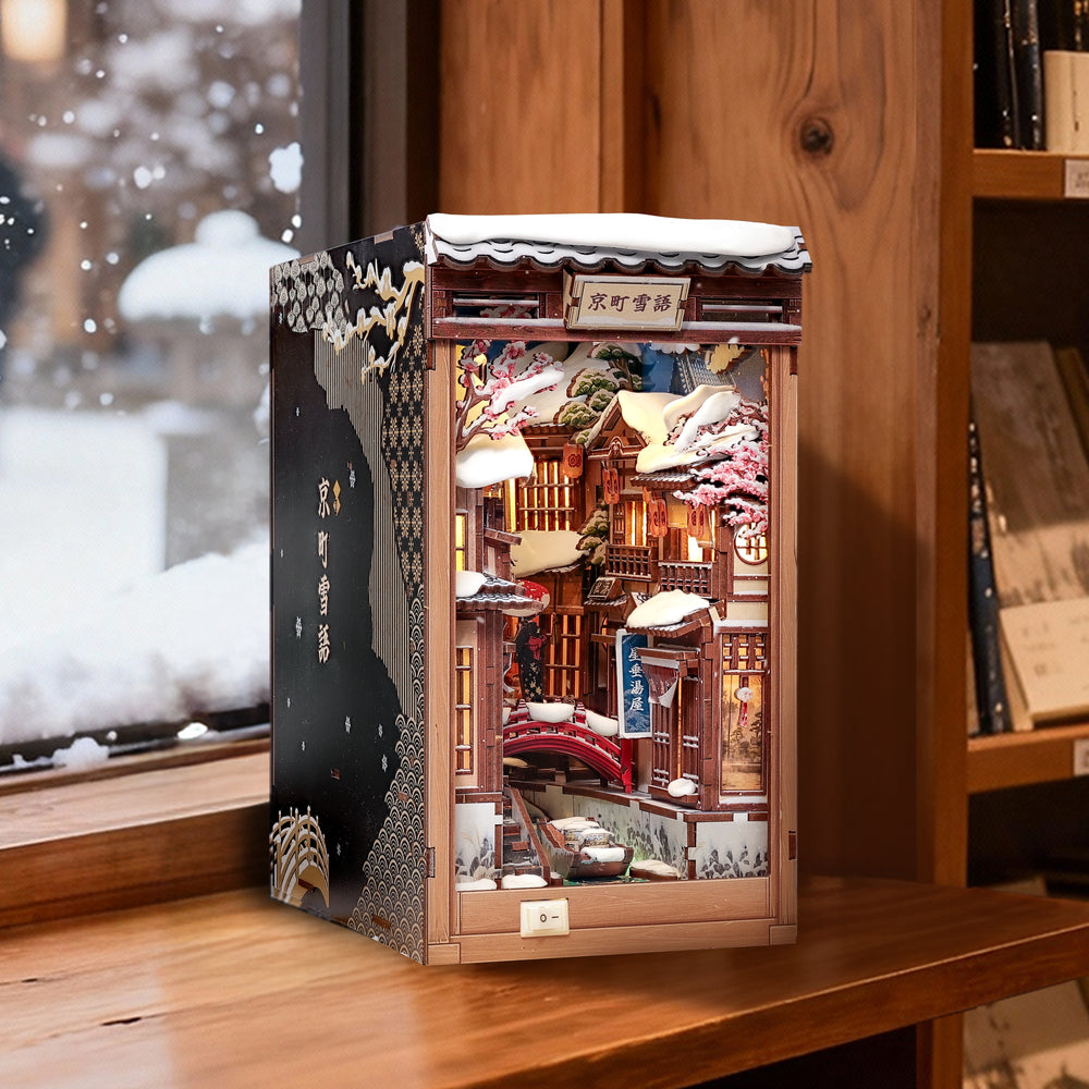 KYOTO SNOW WINTER: DIY BOOK NOOK KIT (HCB111)