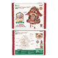 ROKR CHRISTMAS CUCKOO CLOCK WOODEN MECHANICAL 3D PUZZLE (LCB01)