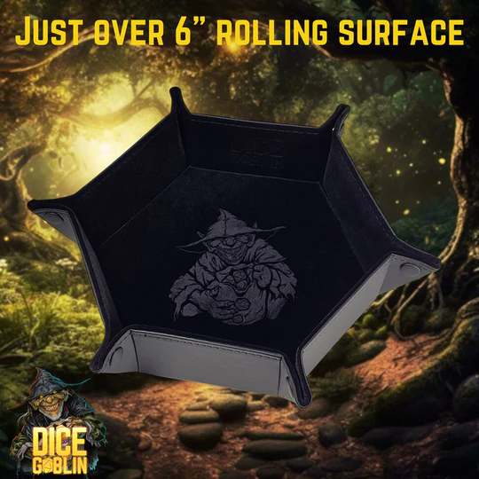DICE GOBLIN HEXAGON SNAP DICE TRAY