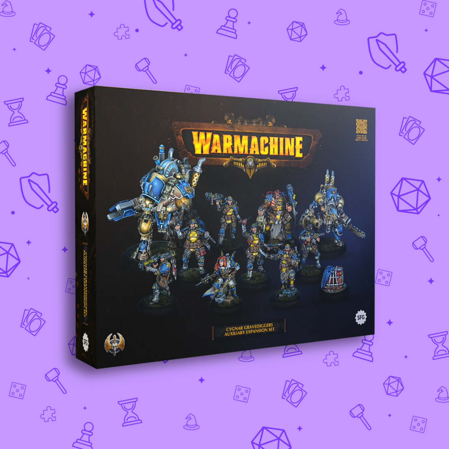 WARMACHINE CYGNAR GRAVEDIGGERS AUXILIARY EXPANSION