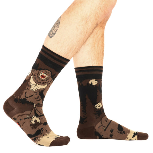 BIGFOOT CREW SOCKS BY FOOTCLOTHES