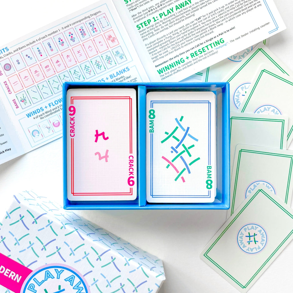 PLAY AWAY MAHJONG: MODERN PLAYING CARD DECK
