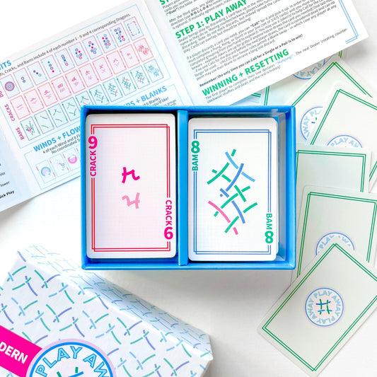 PLAY AWAY MAHJONG: MODERN PLAYING CARD DECK