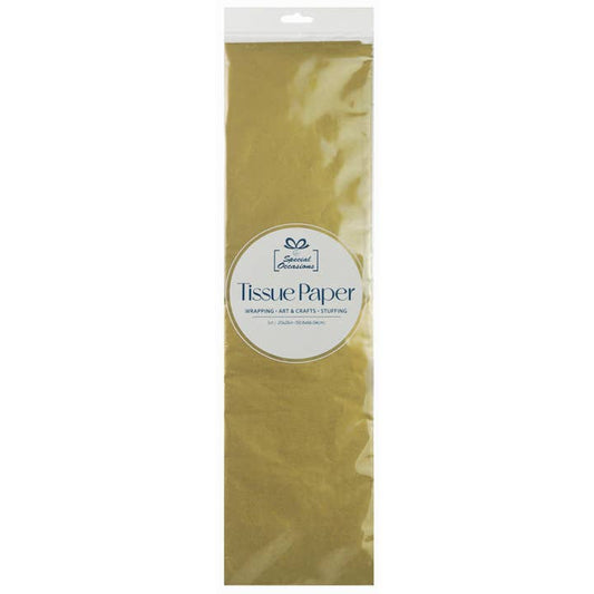 PARTY TISSUE PAPER - GOLD