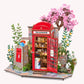BLOSSOM BOOK BOOTH 3D WOODEN PUZZLE