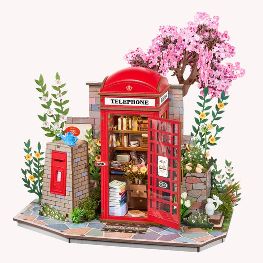 BLOSSOM BOOK BOOTH 3D WOODEN PUZZLE