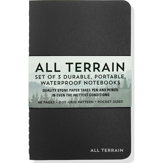 SET OF 3 ALL TERRAIN MINI NOTEBOOKS