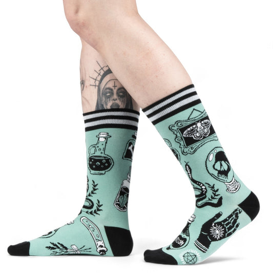 ENCHANTMINT CREW SOCKS BY FOOTCLOTHES
