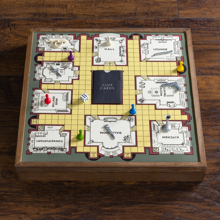 MONOPOLY & CLUE 2-IN-1 DELUXE VINTAGE EDITION