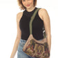 BUTTERFLY SUNFLOWER CANVAS PURSE