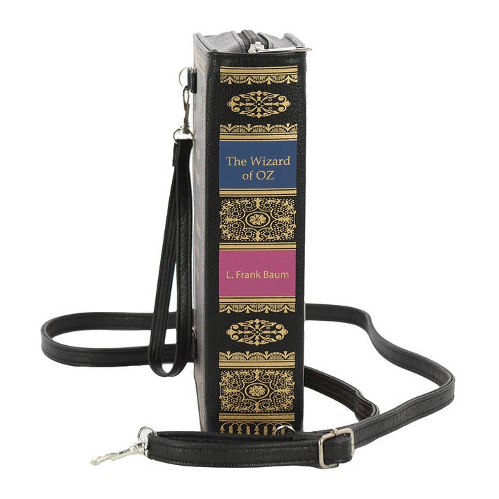 WIZARD OF OZ BOOK CLUTCH BAG