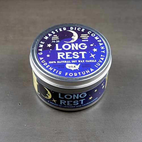 LONG REST 8oz GAMING CANDLE