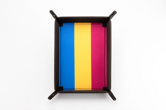 PANSEXUAL FLAG DICE TRAY