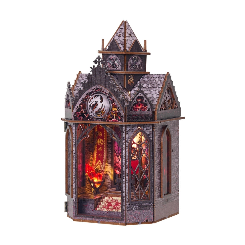 EMBER THRONE 3-D WOODEN MINIATURE BOOK NOOK KIT
