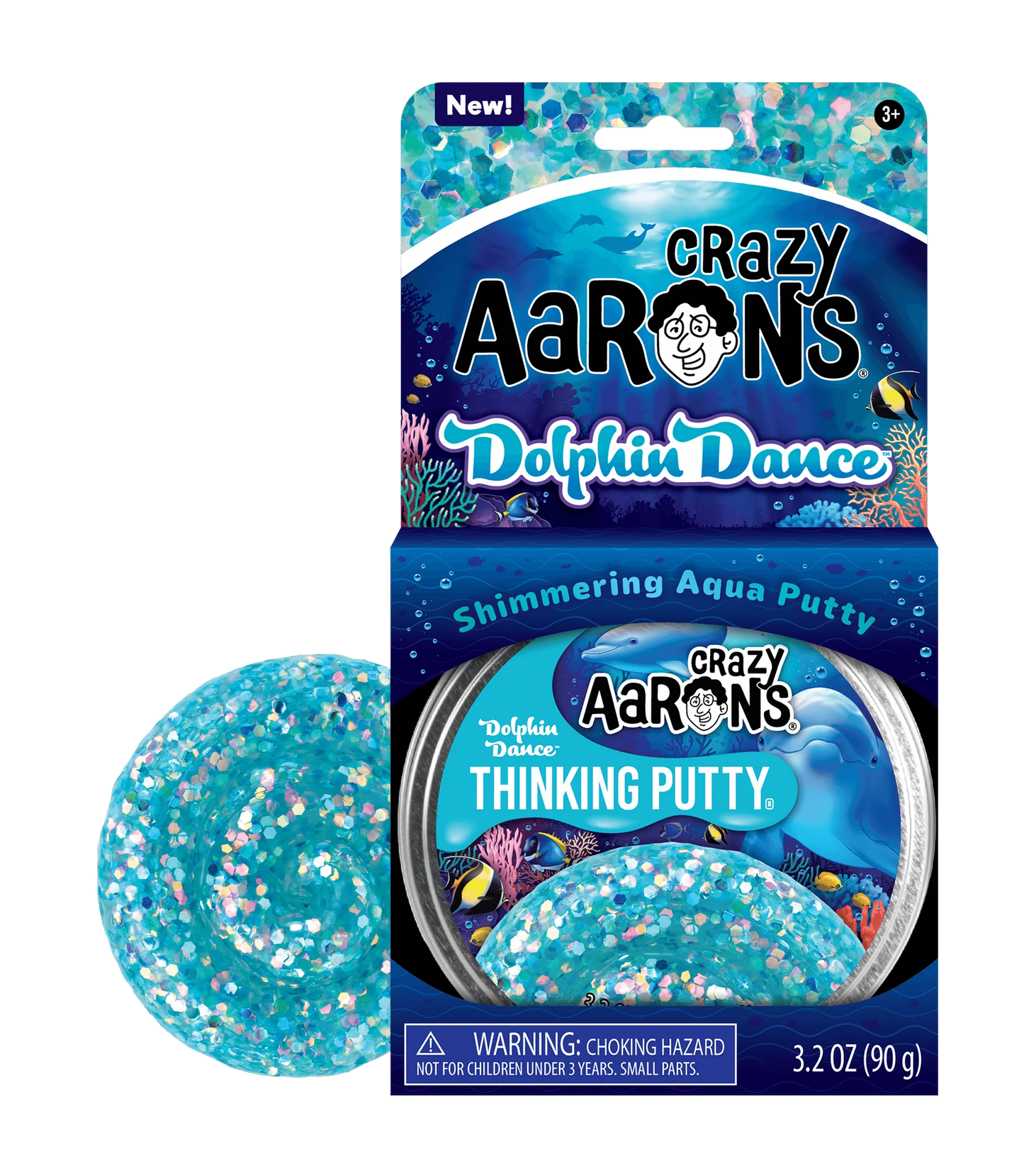 CRAZY AARON'S THINKING PUTTY DOLPHIN DANCE