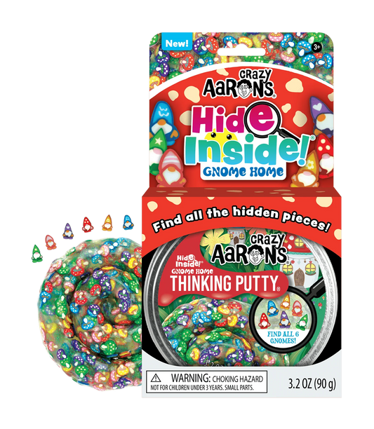 CRAZY AARON'S THINKING PUTTY GNOME HOME (HIDE INSIDE)