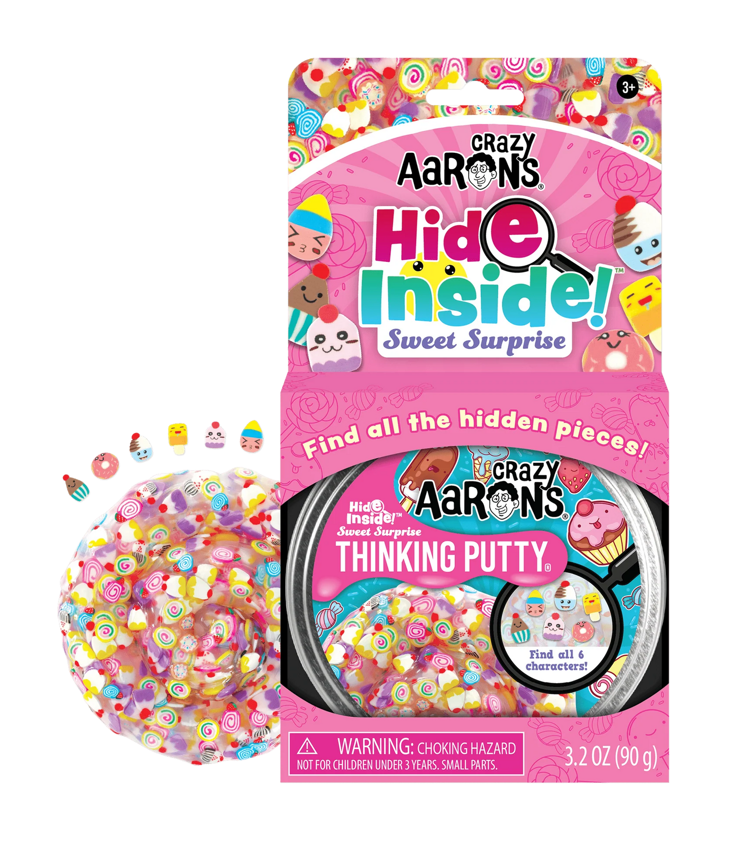 CRAZY AARON'S THINKING PUTTY SWEET SURPRISE HIDE INSIDE