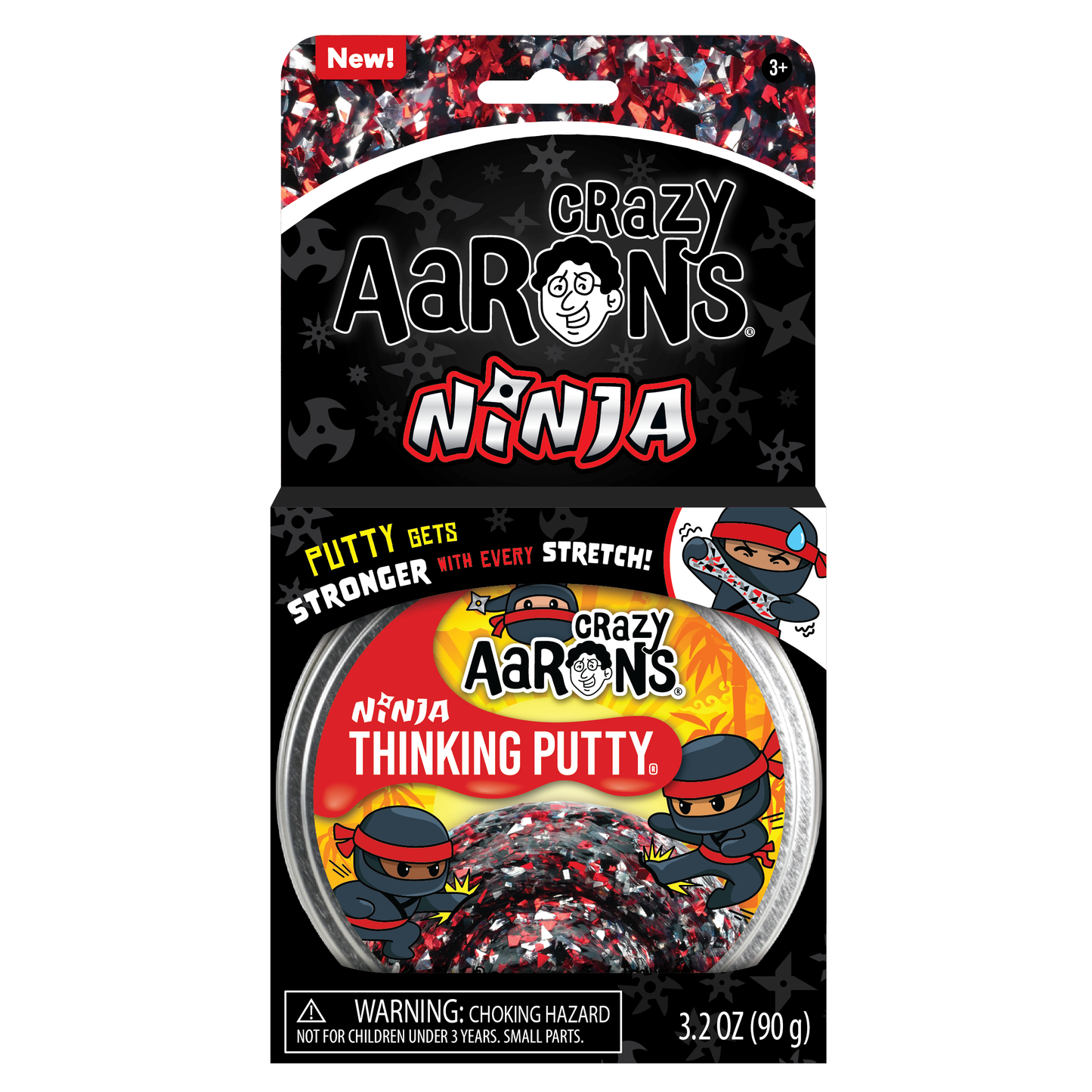 CRAZY AARON'S THINKING PUTTY ANGRY PUTTY SERIES