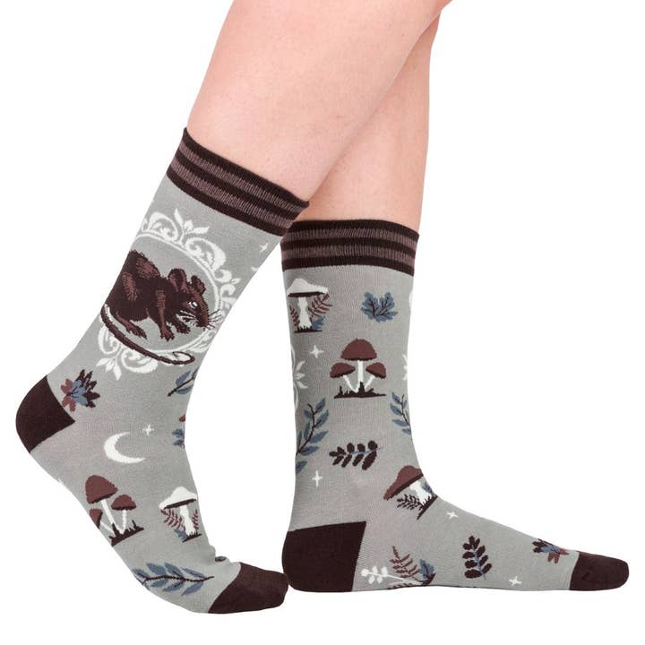 THE RAT CREW SOCKS BY FOOTCLOTHES