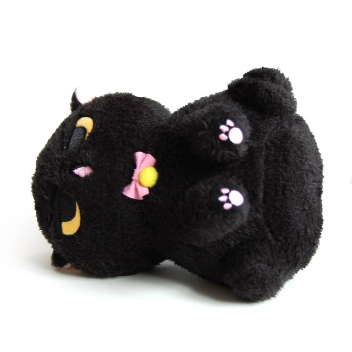 ANGRY CAT PLUSH: FUZZY BLACK VOID