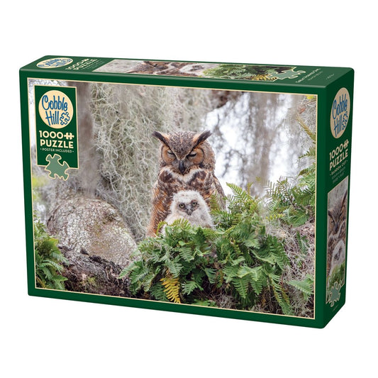GREAT HORNED OWL 1000PC PUZZLE