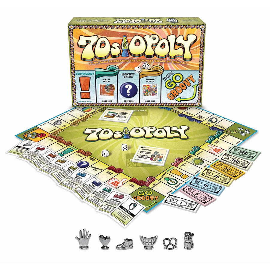 70s-OPOLY BOARD GAME