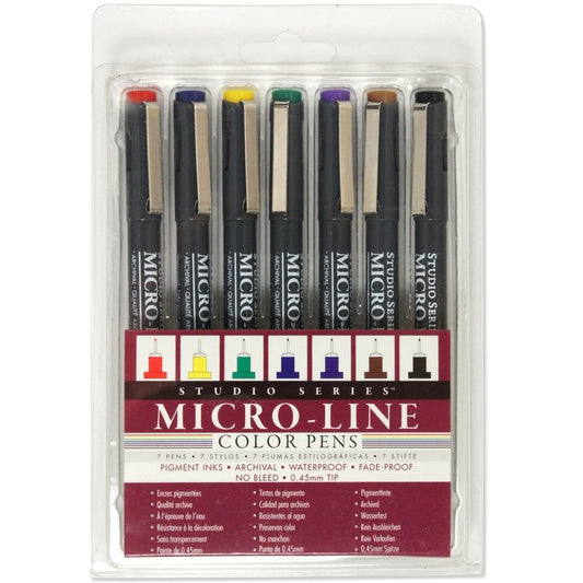 COLOR PIGMENT MICRO-LINE PEN SET