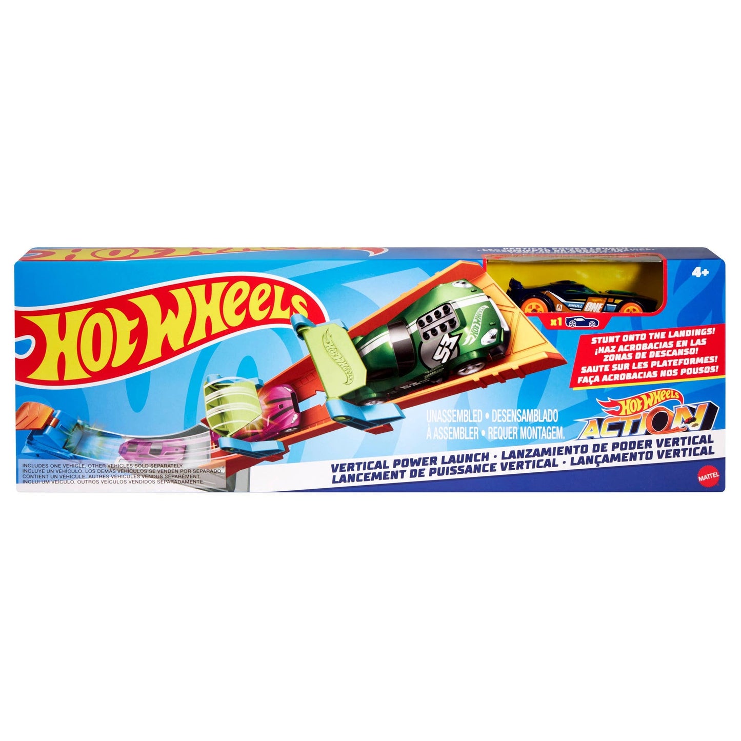 HOT WHEELS VERTICAL POWER LAUNCH STUNT TRACK