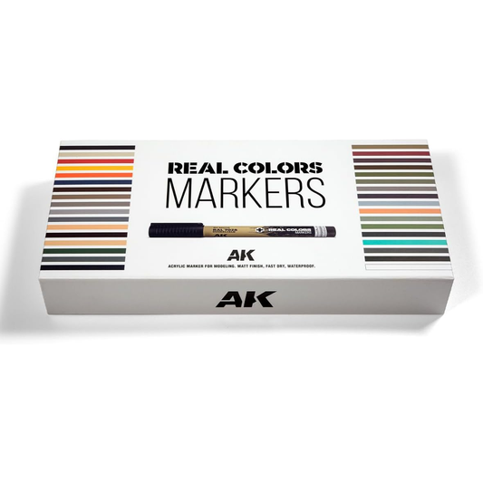 REAL COLORS ACRYLIC MARKERS BOX SET