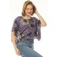 MOONFLOWER CATS SCARF CROP TOP