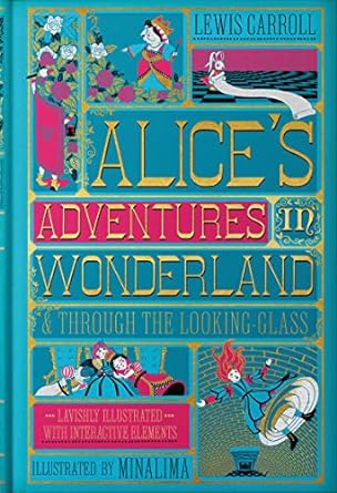 ALICE'S ADVENTURES IN WONDERLAND AND THROUGH THE LOOKING GLASS BY LEWIS CARROLL