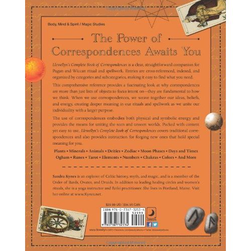LLEWELLYN'S COMPLETE BOOK OF CORRESPONDENCES BY SANDRA KYNES