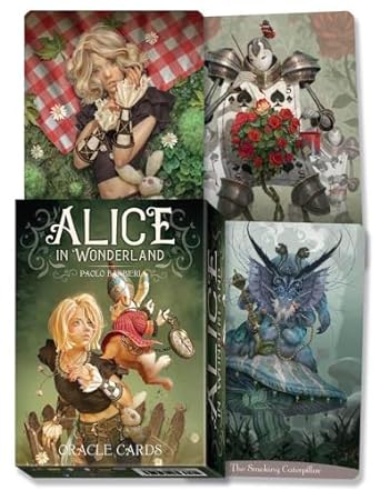 ALICE IN WONDERLAND ORACLE CARDS BY PAOLO BARBIERI