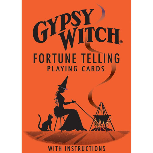 GYPSY WITCH FORTUNE TELLING PLAYING CARDS