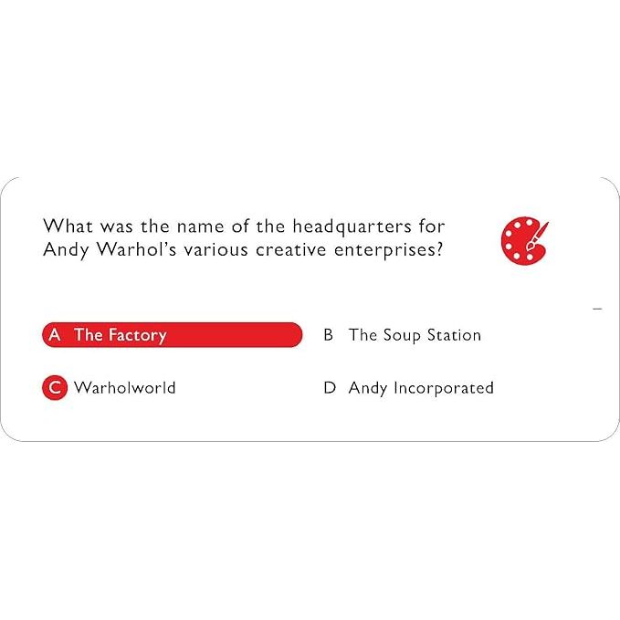 GAMES ROOM: ART TRIVIA