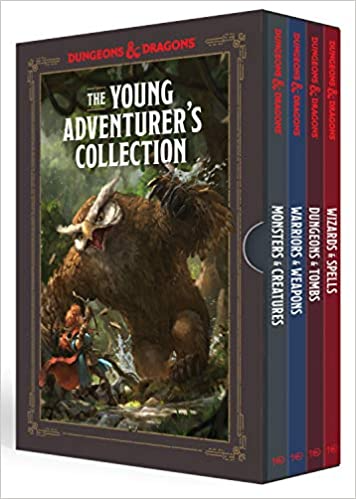 D&D THE YOUNG ADVENTURER'S BOX SOFTCOVER
