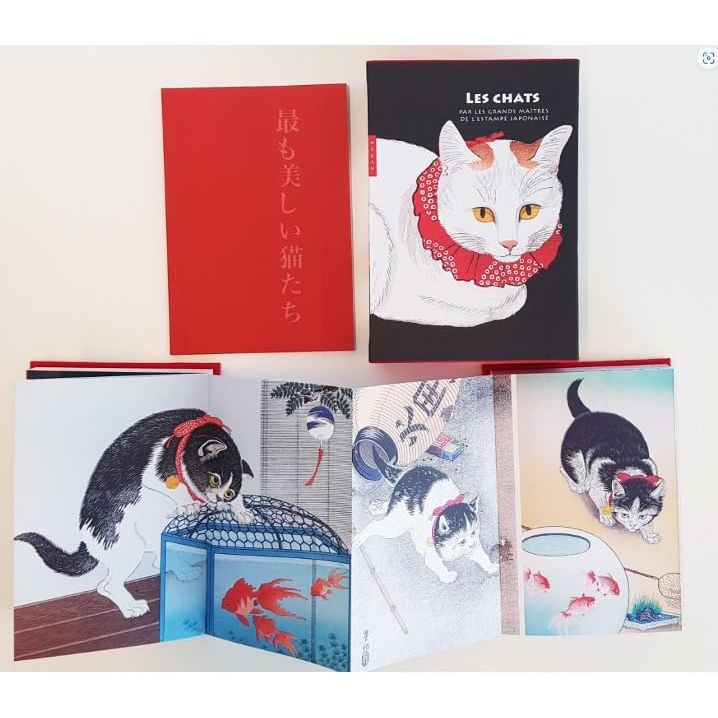 CATS OF JAPAN: WOODBLOCK PRINTS BY HOKUSAI, HIROSHIGE, AND OTHER ARTISTS
