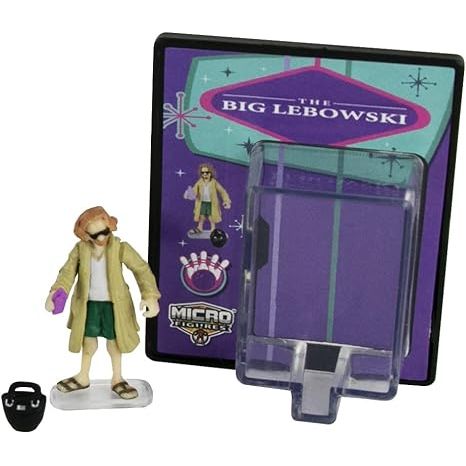 WORLD'S SMALLEST MICRO FIGURES THE BIG LEBOWSKI
