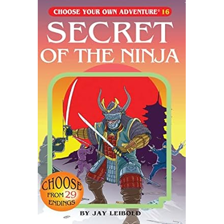 CHOOSE YOUR OWN ADVENTURE: SECRET OF THE NINJA BY JAY LEIBOLD