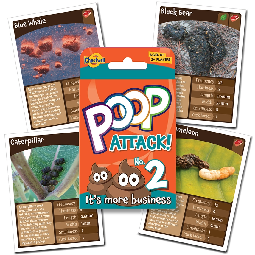POOP ATTACK! No. 2 CARD GAME