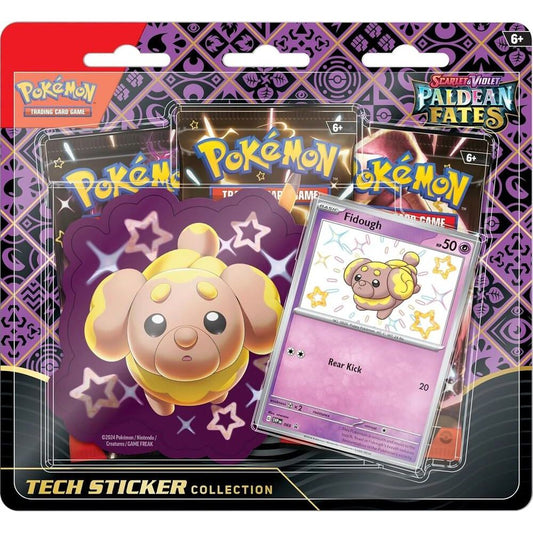 POKEMON FIDOUGH TECH STICKER COLLECTION PALDEAN FATES