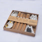 CUTE CATS CHOPSTICKS AND SAUCE DISH SET