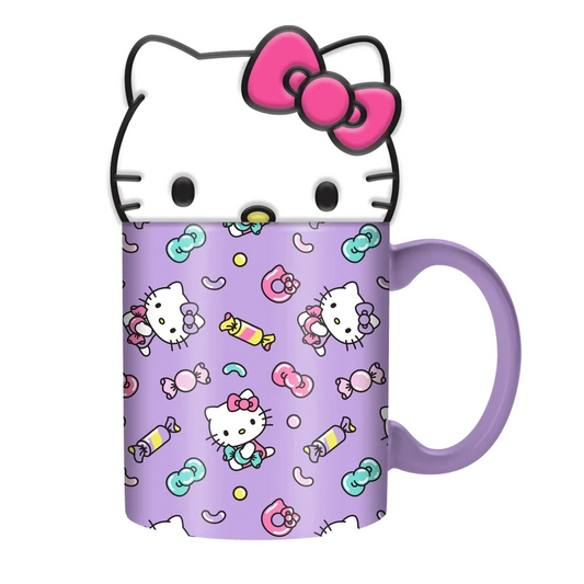 HELLO KITTY 3D TOPPED MUG