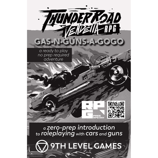 THUNDER ROAD VENDETTA RPG GAS N GUNS A GOGO